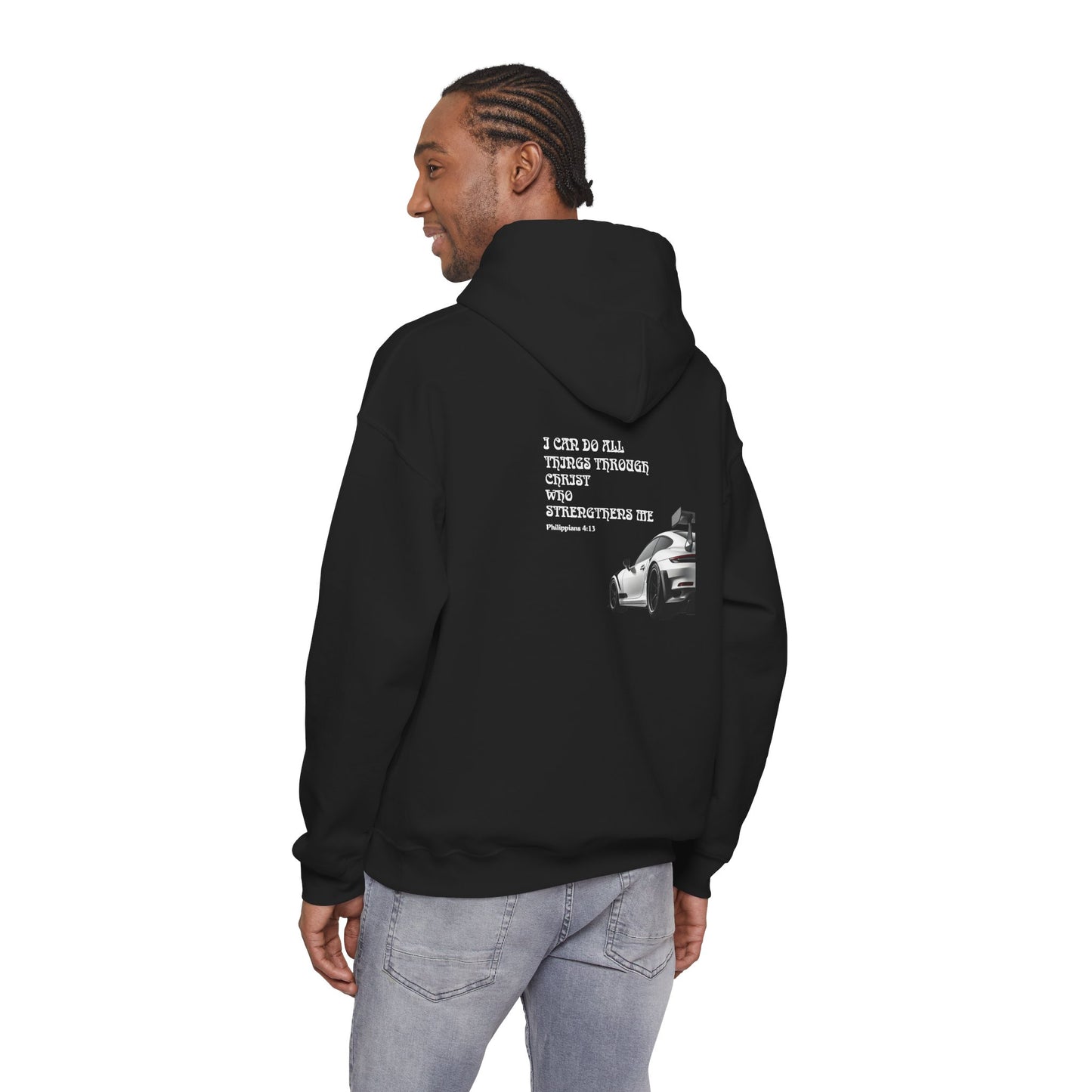 Porsche GT3RS Hoodie | Philippians 4:13
