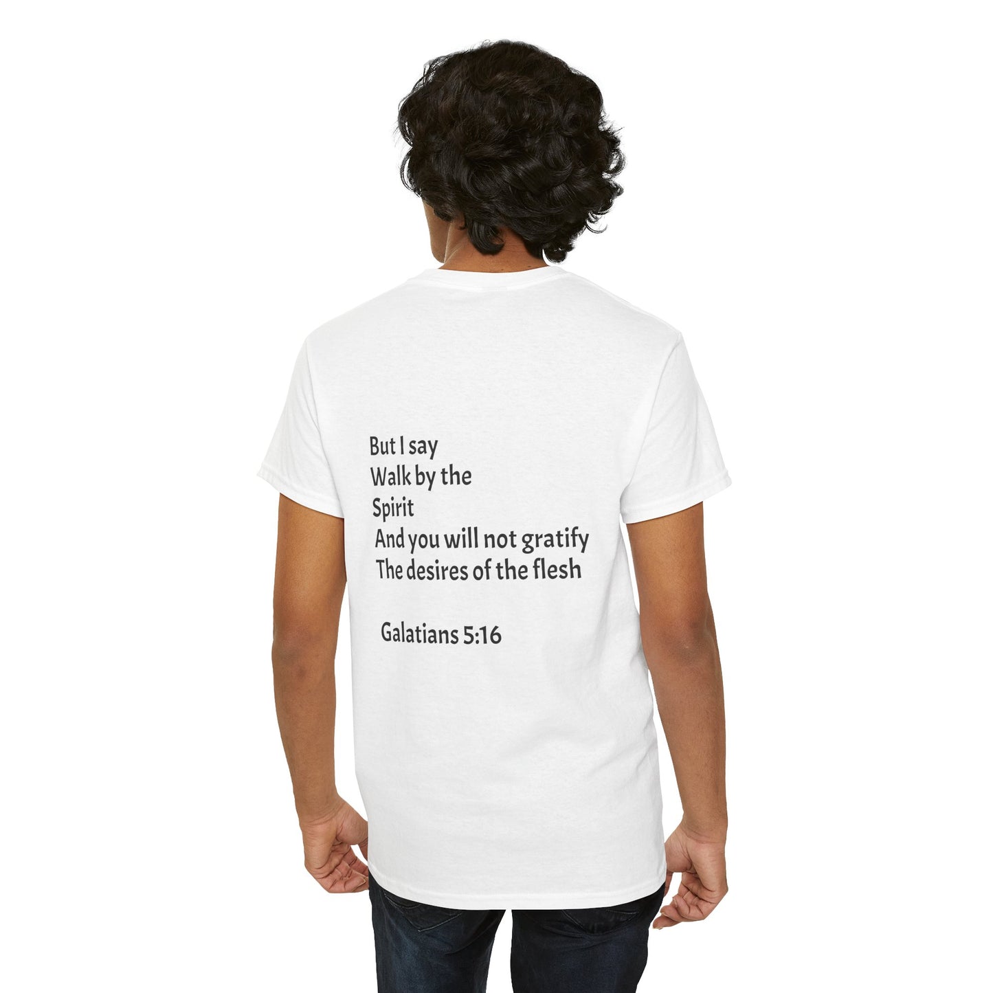 Driven by the Spirit Unisex Cotton Tee | Galatians 5:16