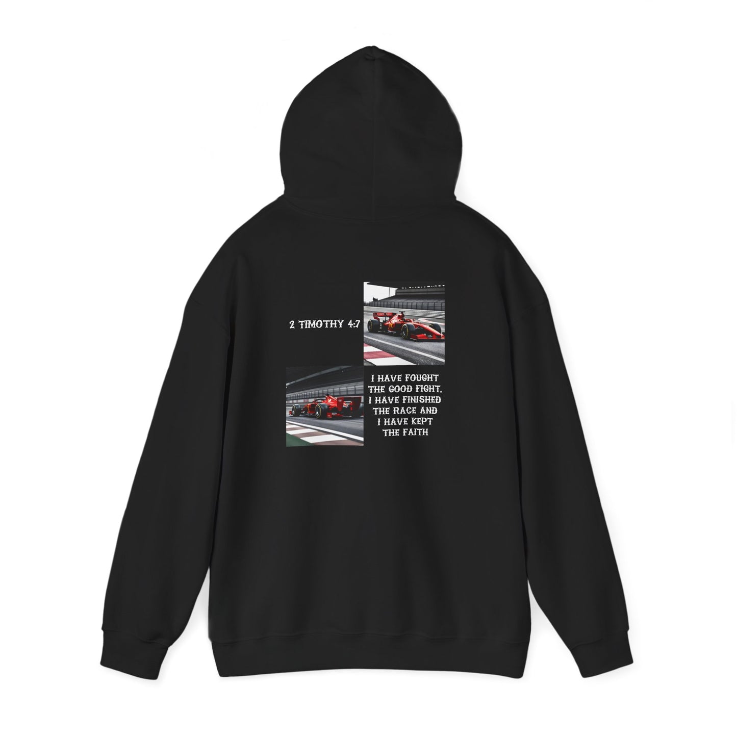 Racing Car Hoodie |  2 Timothy 4:7