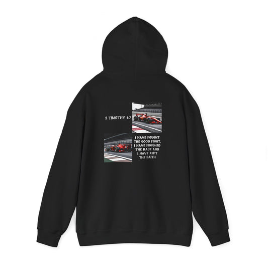 Racing Car Hoodie |  2 Timothy 4:7