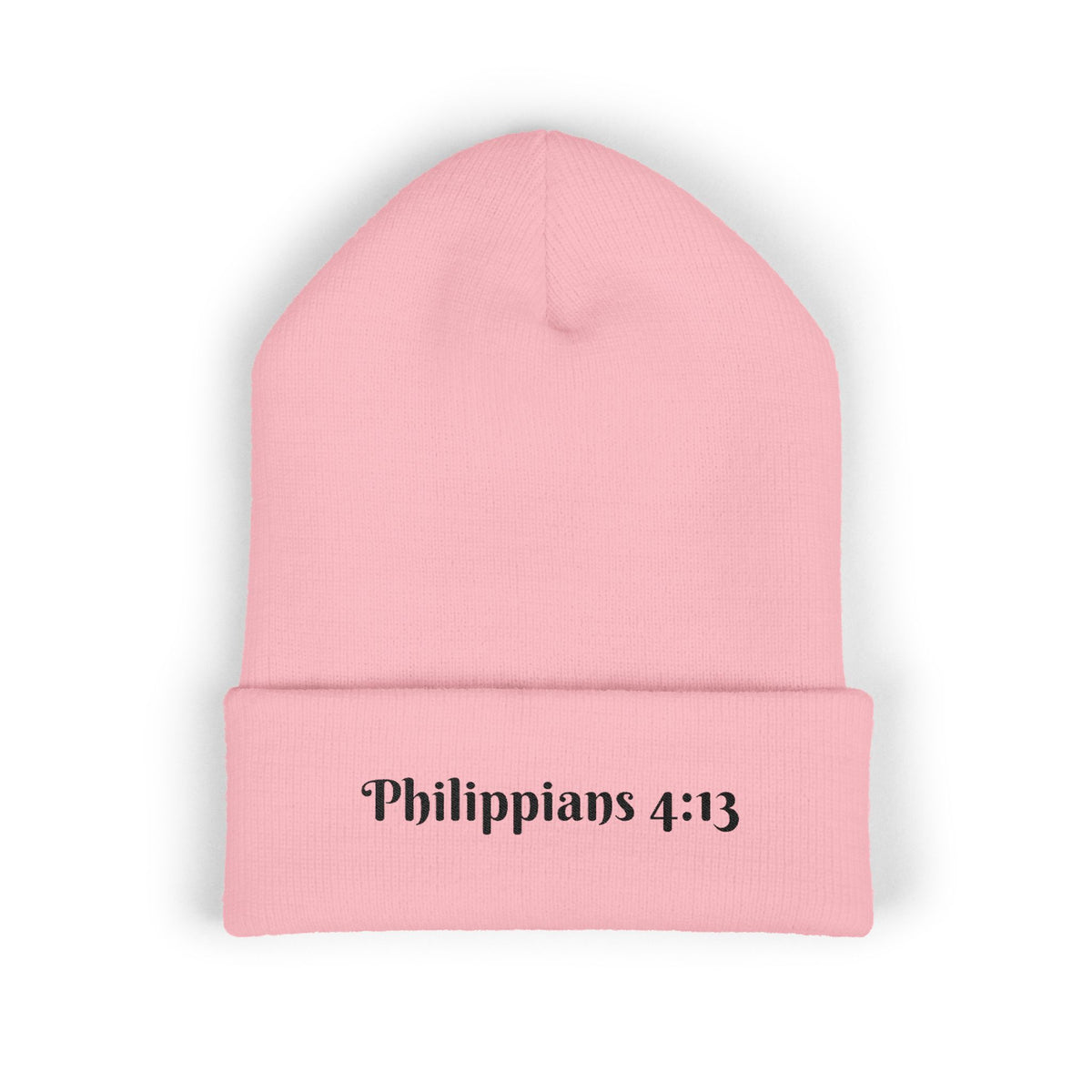 Embroidered Cozy Unisex Beanie | Philippians 4:13