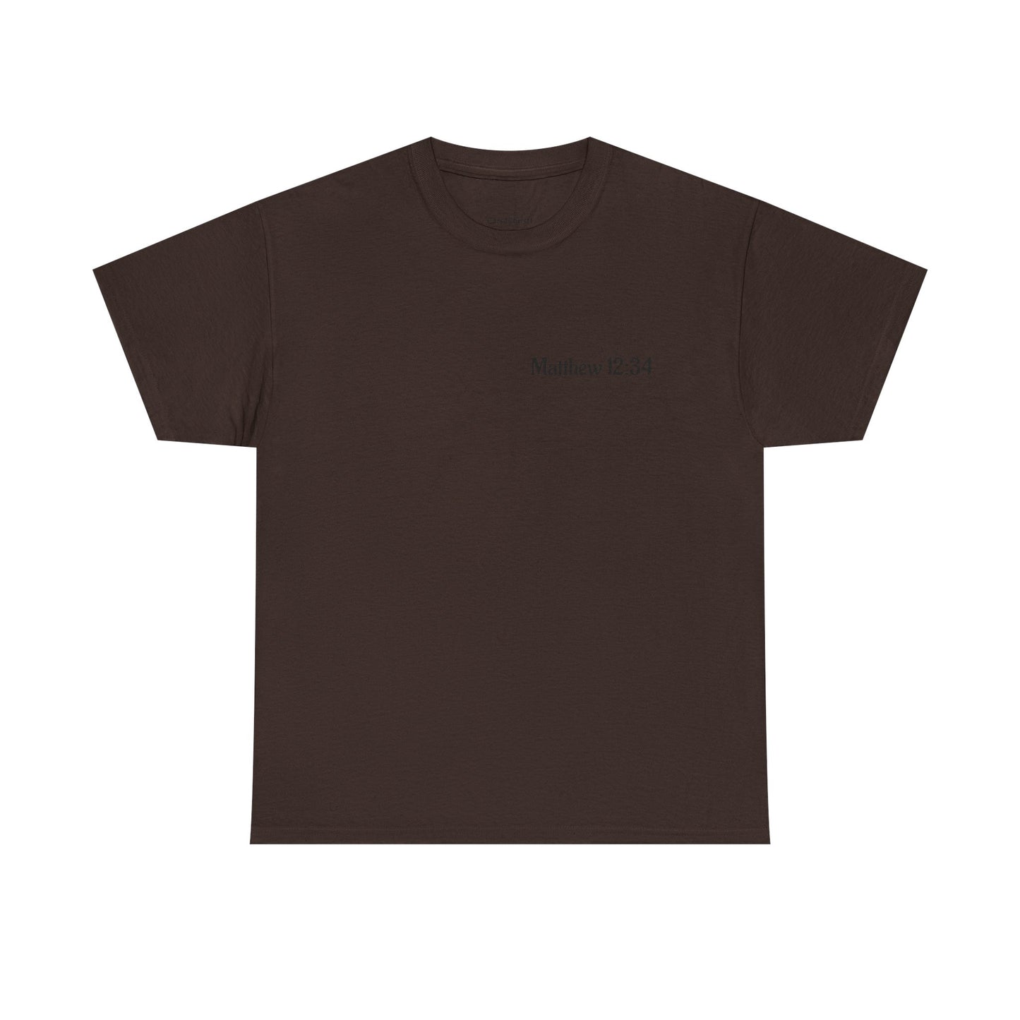 Brood of Vipers Unisex Heavy Cotton Tee | Matthew 12:34