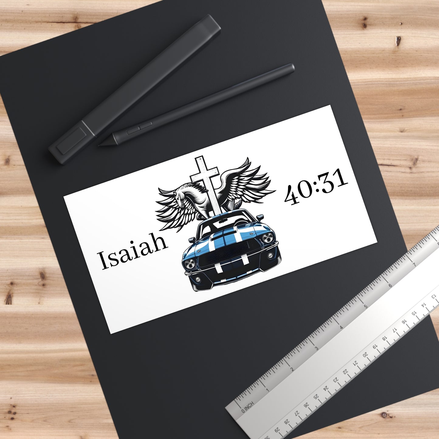 Isaiah 40:31 Bumper Sticker