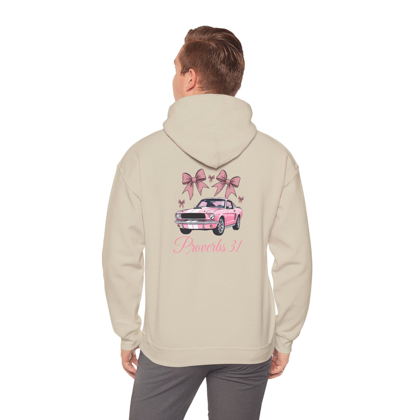 Old Mustang Pink Women's Hoodie | Proverbs 31 Woman