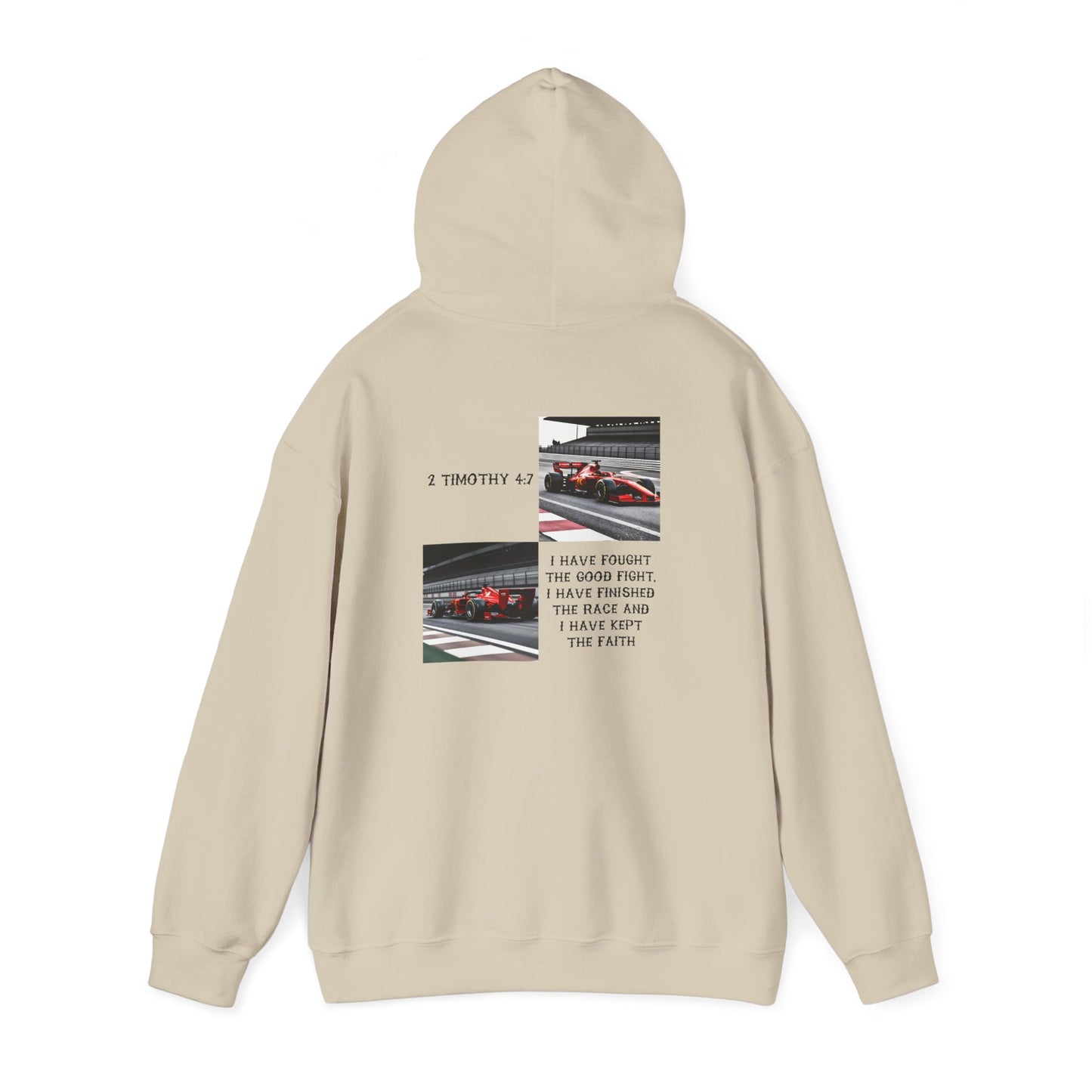 Racing Car Hoodie |  2 Timothy 4:7