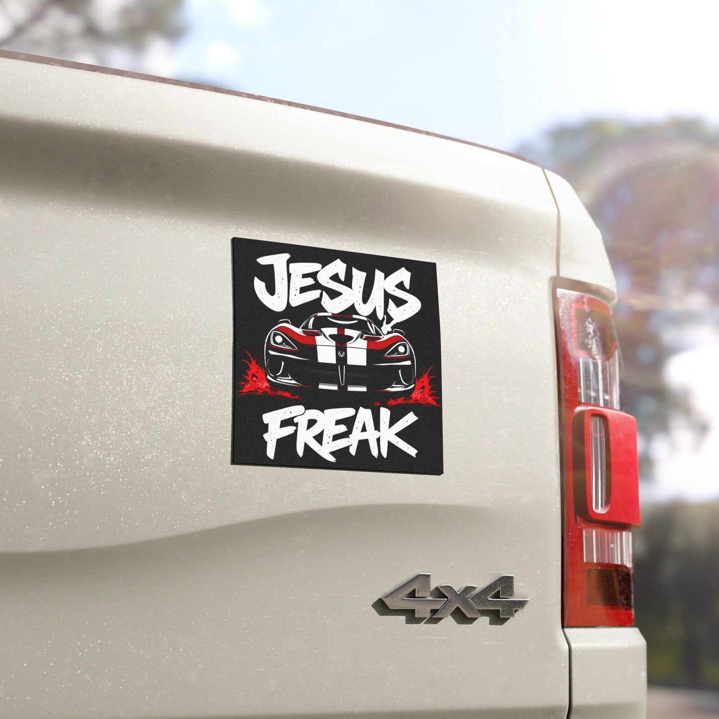 Jesus Freak Car Magnet