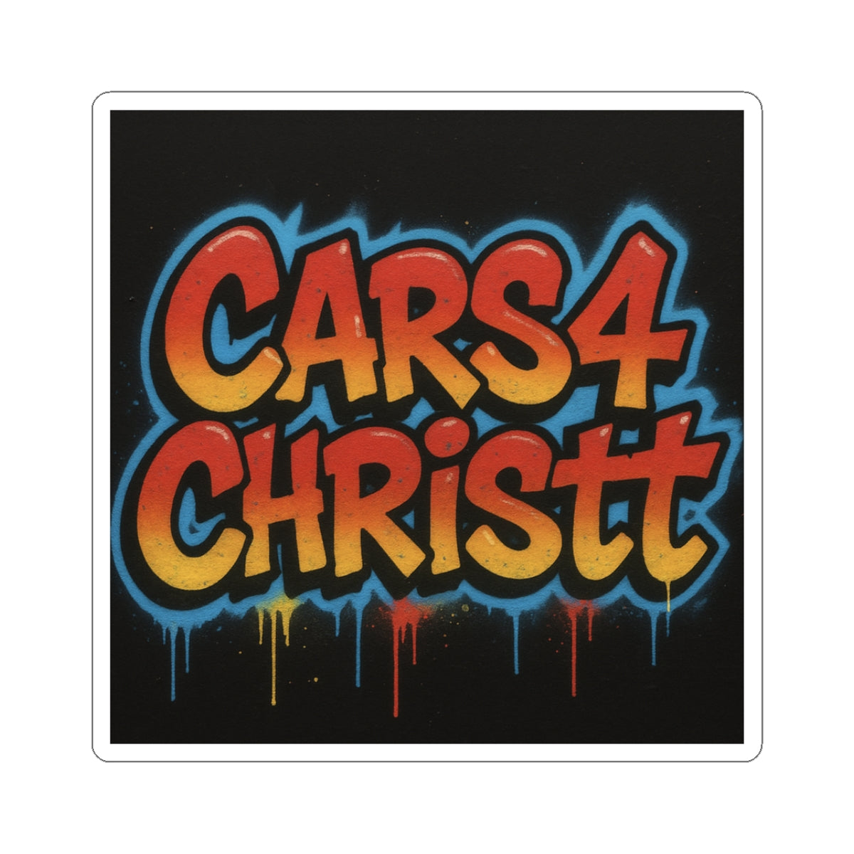 CARS4CHRISTT Graffiti Stickers | Laptop Decals | Car Decor