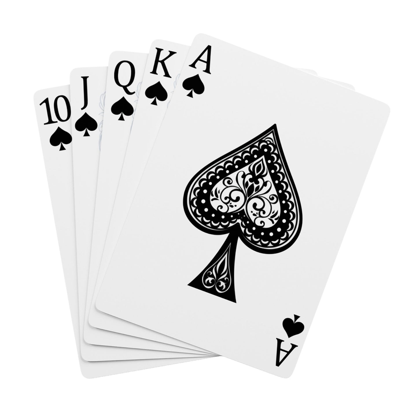 Custom Poker Playing Cards Set - Jesus Freak & Ace of Spades Design