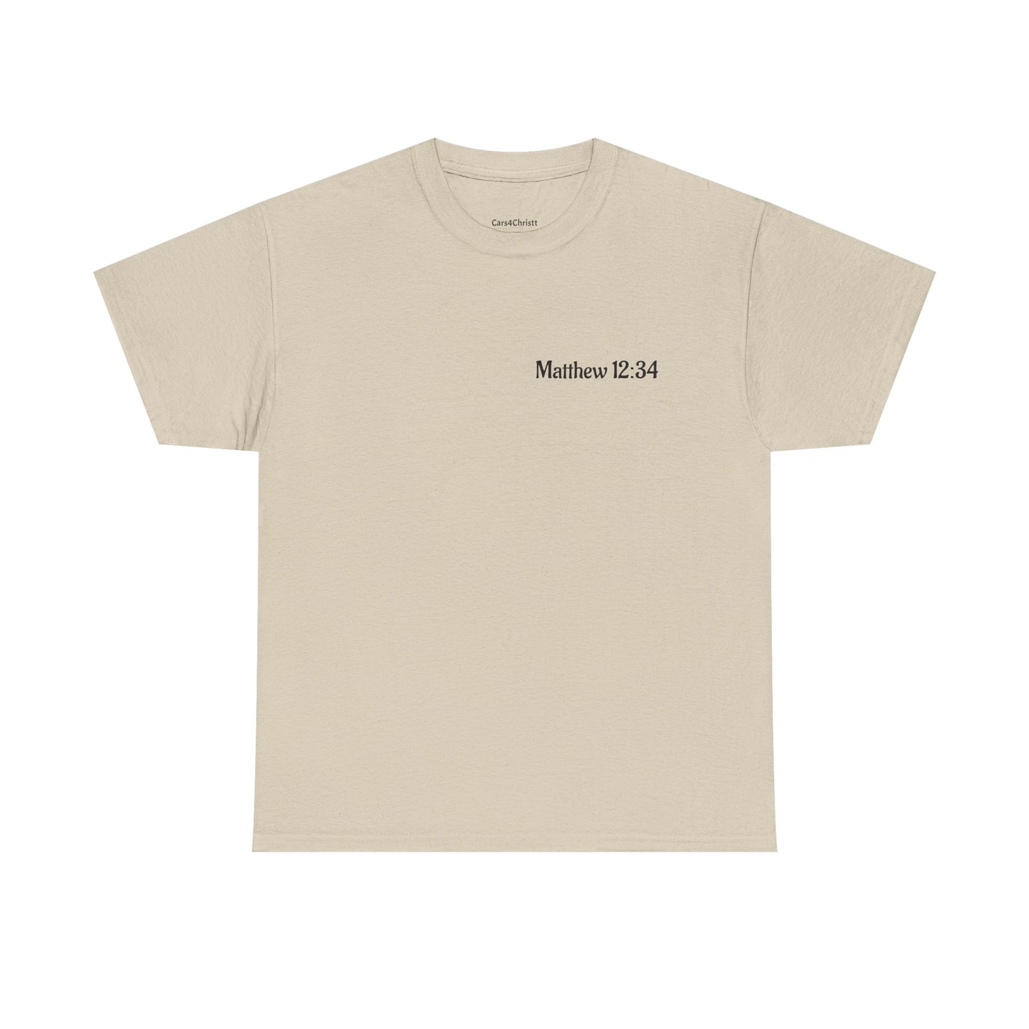 Brood of Vipers Unisex Heavy Cotton Tee | Matthew 12:34