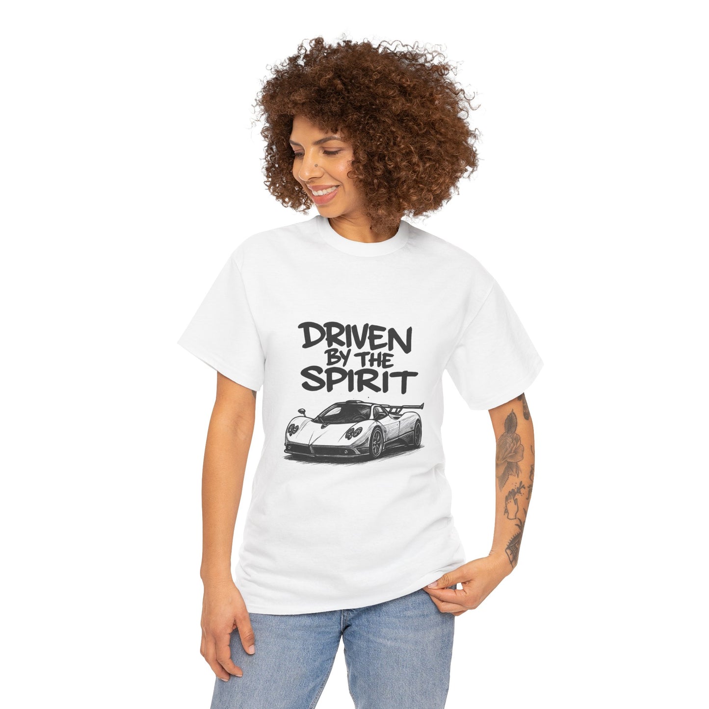 Driven by the Spirit Unisex Cotton Tee | Galatians 5:16