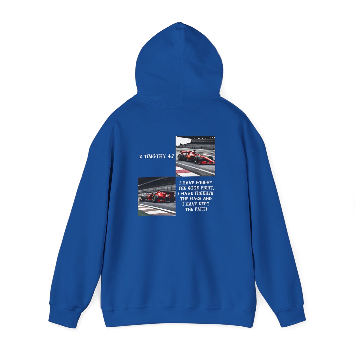 Racing Car Hoodie |  2 Timothy 4:7