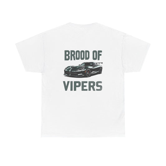 Brood of Vipers Unisex Heavy Cotton Tee | Matthew 12:34