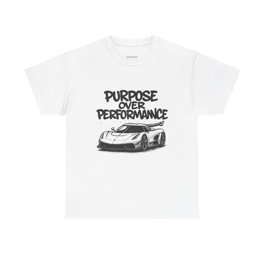 Jesko | Purpose Over Performance T-Shirt |  Unisex Cotton T-Shirt