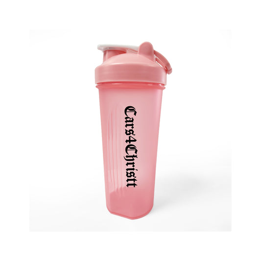 Protein Shaker - 'Cars4Christ' Logo Fitness Bottle