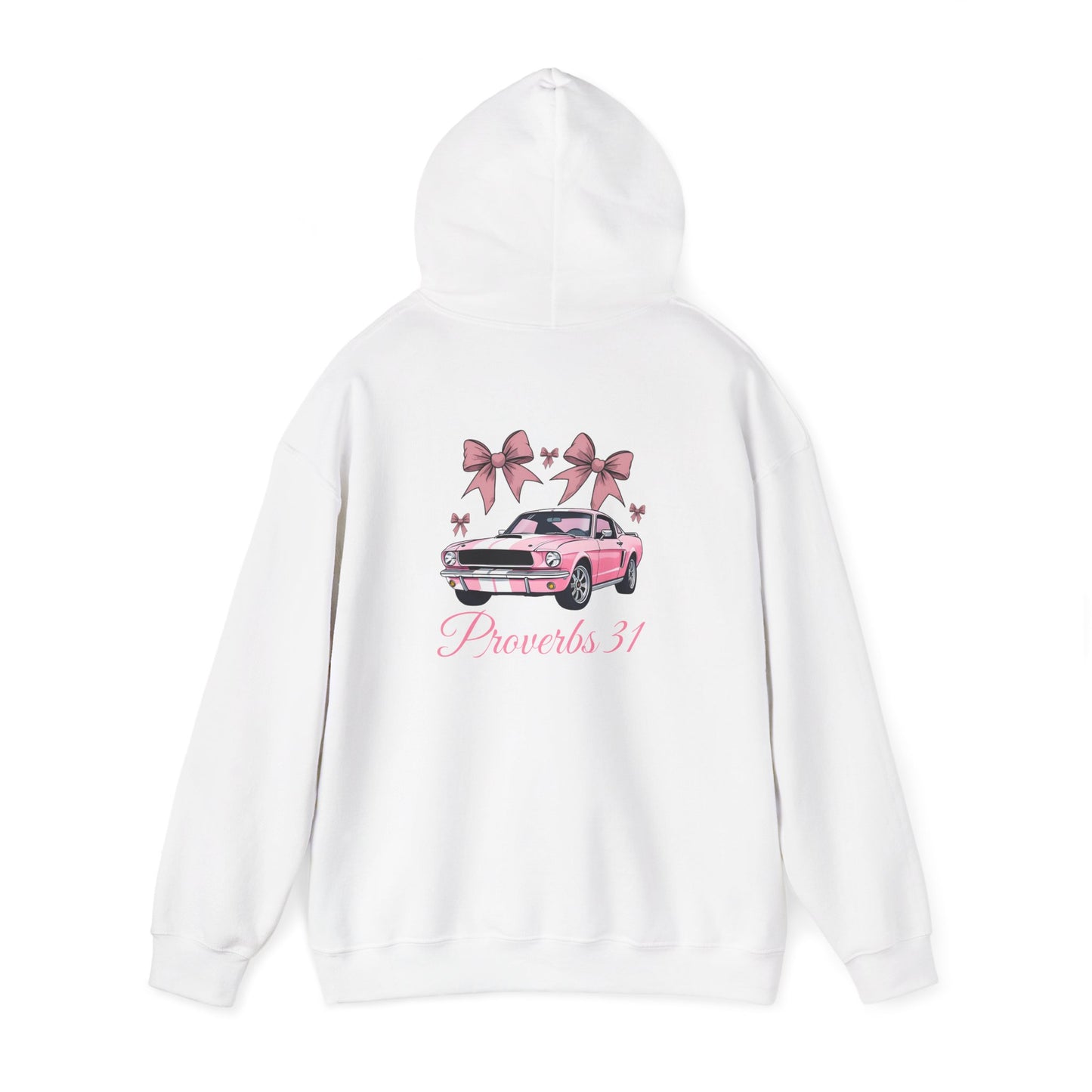 Old Mustang Pink Women's Hoodie | Proverbs 31 Woman