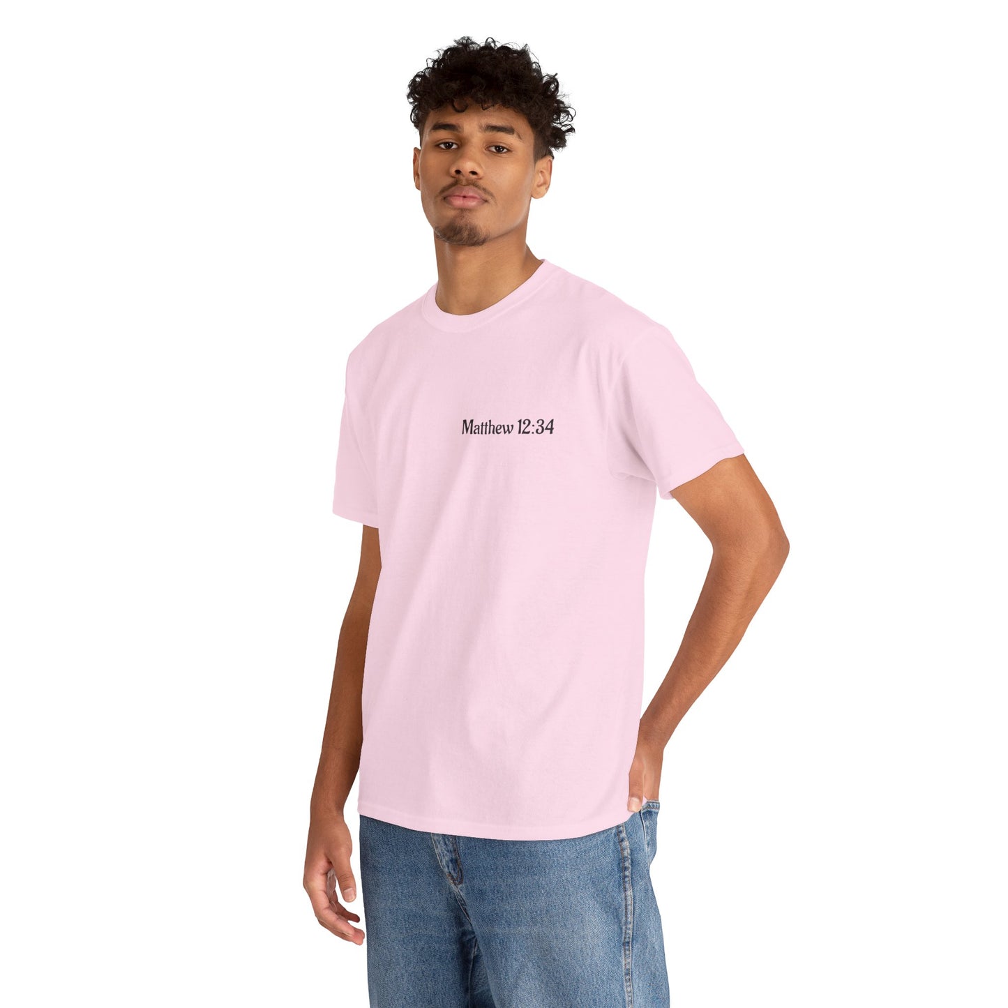 Brood of Vipers Unisex Heavy Cotton Tee | Matthew 12:34