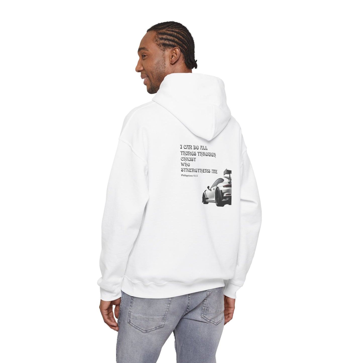 Porsche GT3RS Hoodie | Philippians 4:13