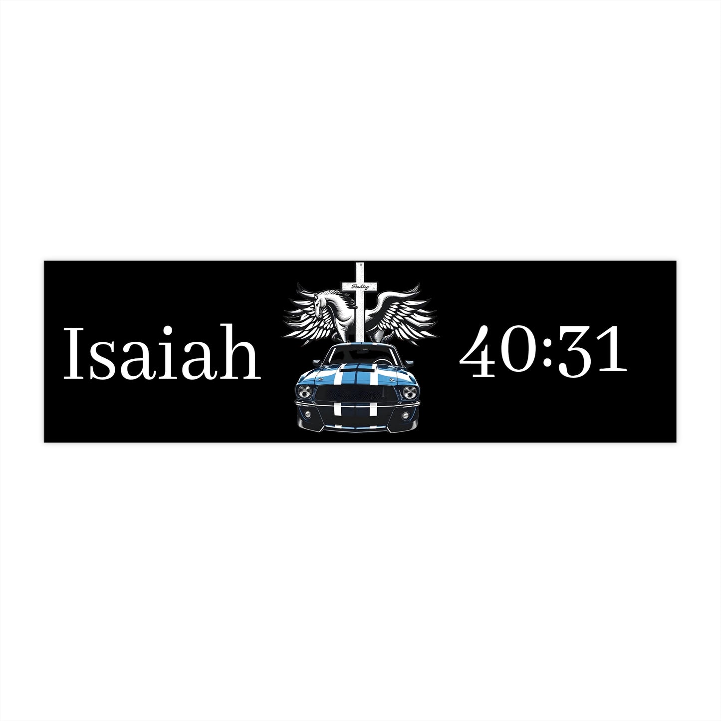 Isaiah 40:31 Bumper Sticker