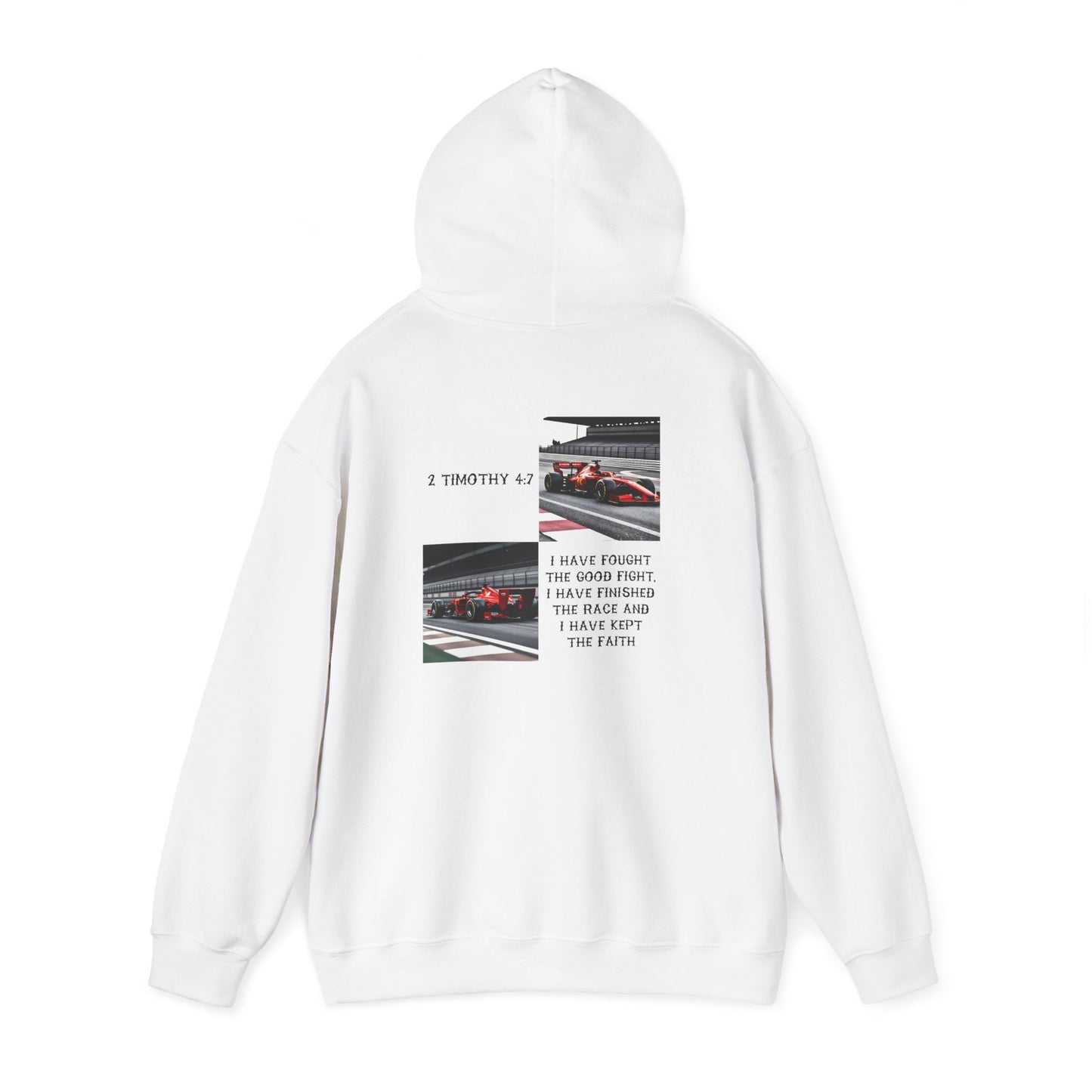 Racing Car Hoodie |  2 Timothy 4:7