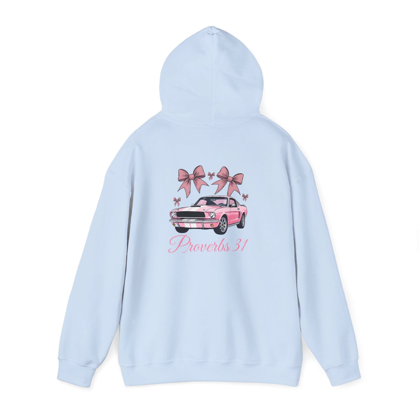Old Mustang Pink Women's Hoodie | Proverbs 31 Woman