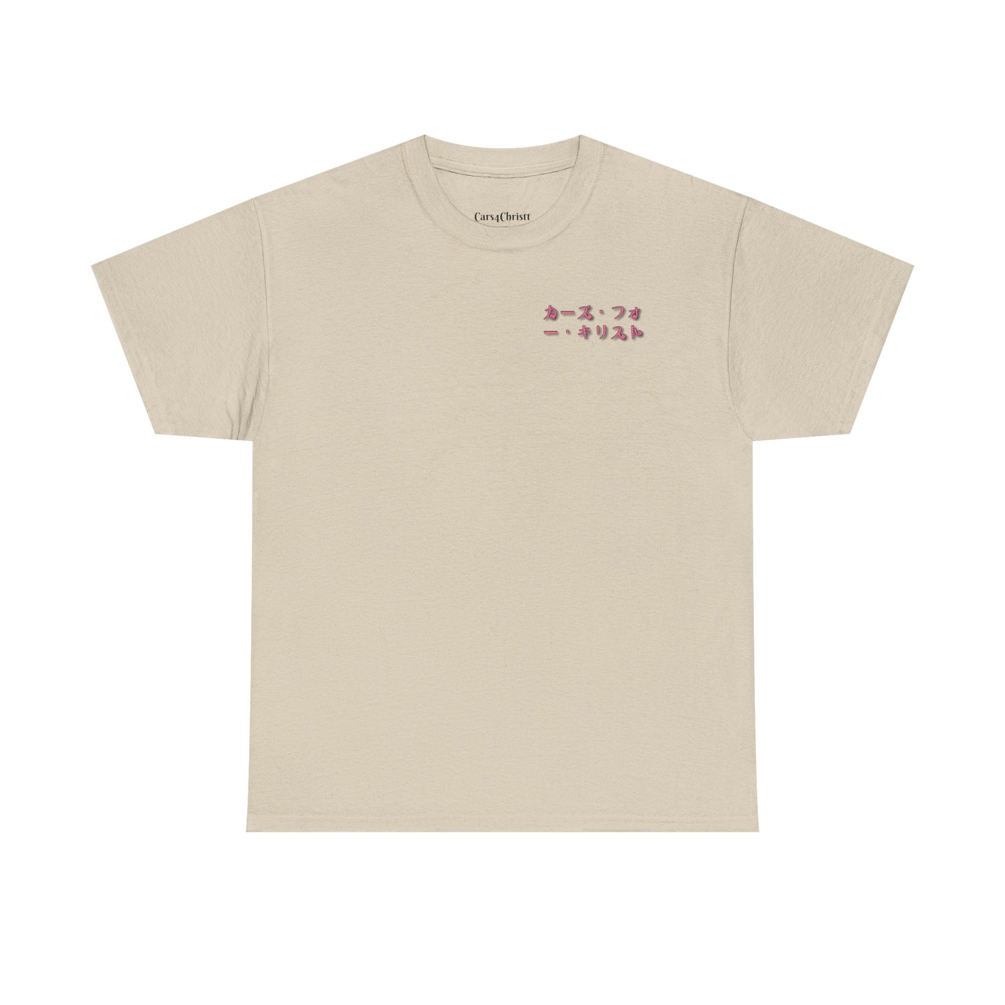 Japanese Sakura Racer T‑Shirt — Pink Car Graphic Tee