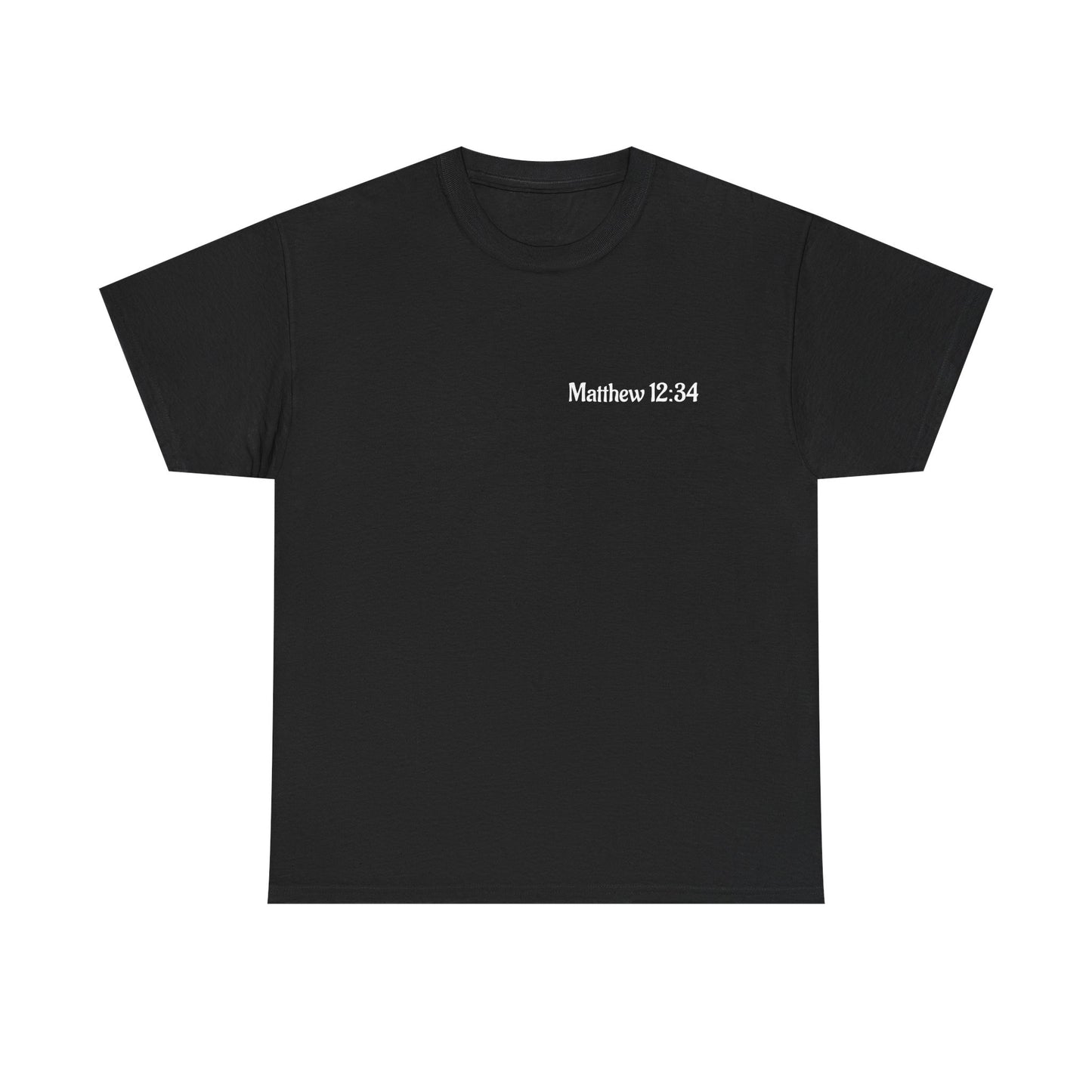 Brood of Vipers Unisex Heavy Cotton Tee | Matthew 12:34