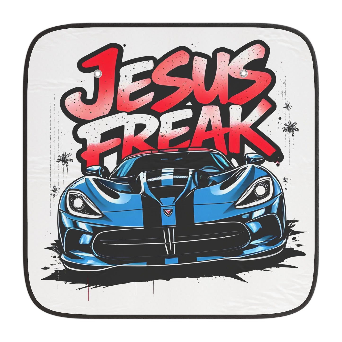 Jesus Freak Car Sun Shades - Stylish Auto Accessories for Christian Car Enthusiasts